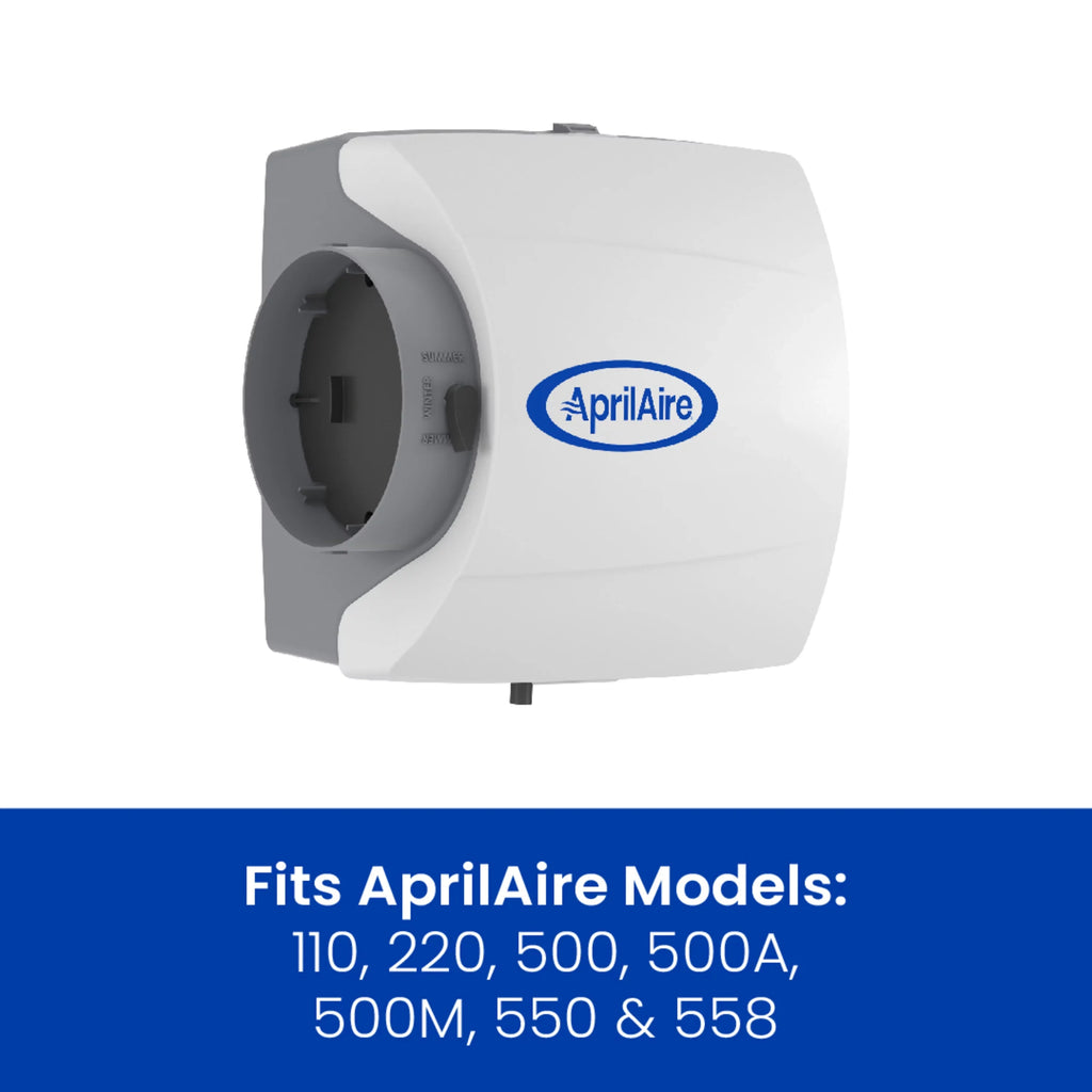 558 Replacement Models 550A, Humidifier 550, 500, 4) 10 Water Whole-House 110, 500A, Panel for AprilAire of AprilAire (Pack 220, 500M,