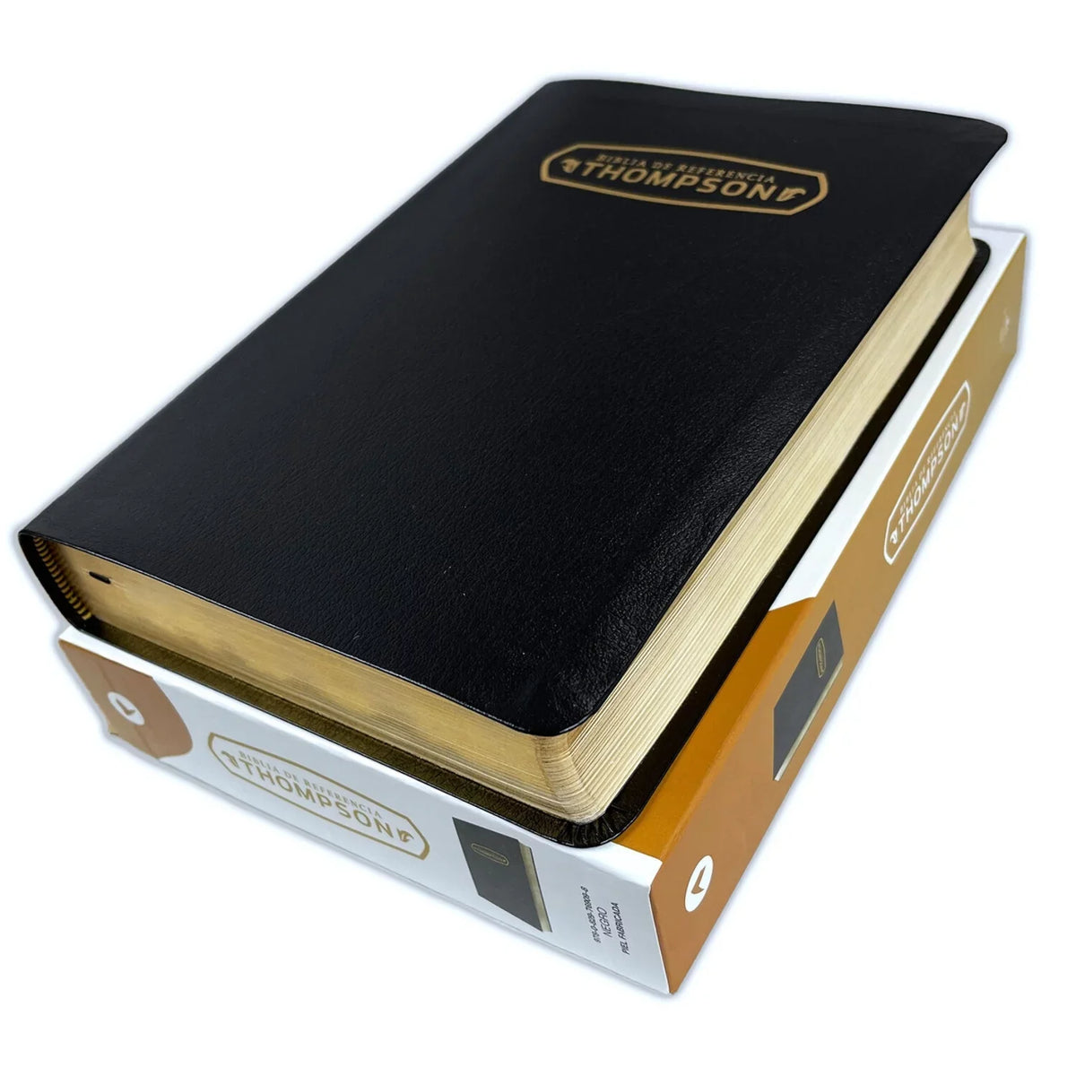 Reina Reference Thompson Fibers Bible, Leather Piel Chain Thompson, 1960, Valera Valera 1960, Spanish (Other) Recycled Reina Reciclada/ Biblia de Referencia