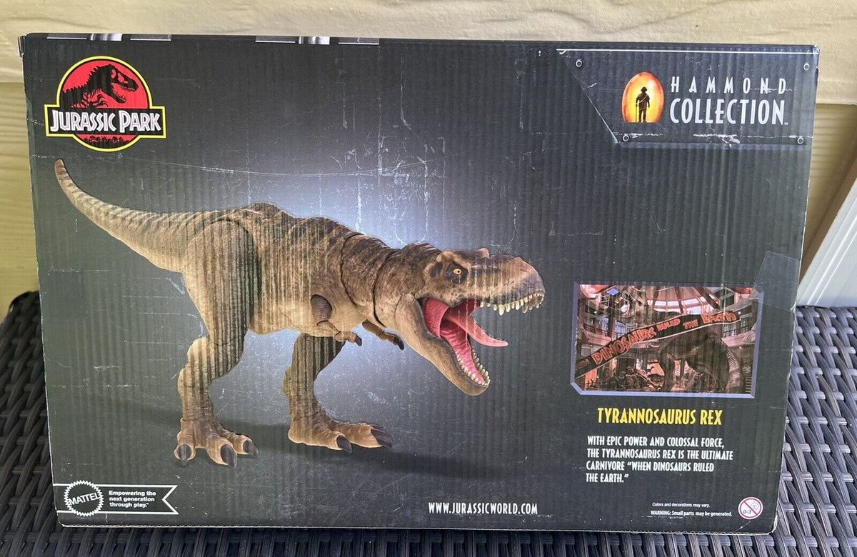 Collection Figure Jurassic Rex World Tyrannosaurus Hammond
