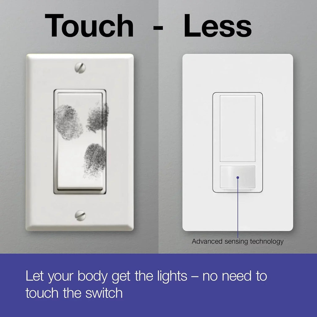 neutral single-pole, (2-pack), switch required, maestro sensor no white ms-ops2-wh, 2a, lutron