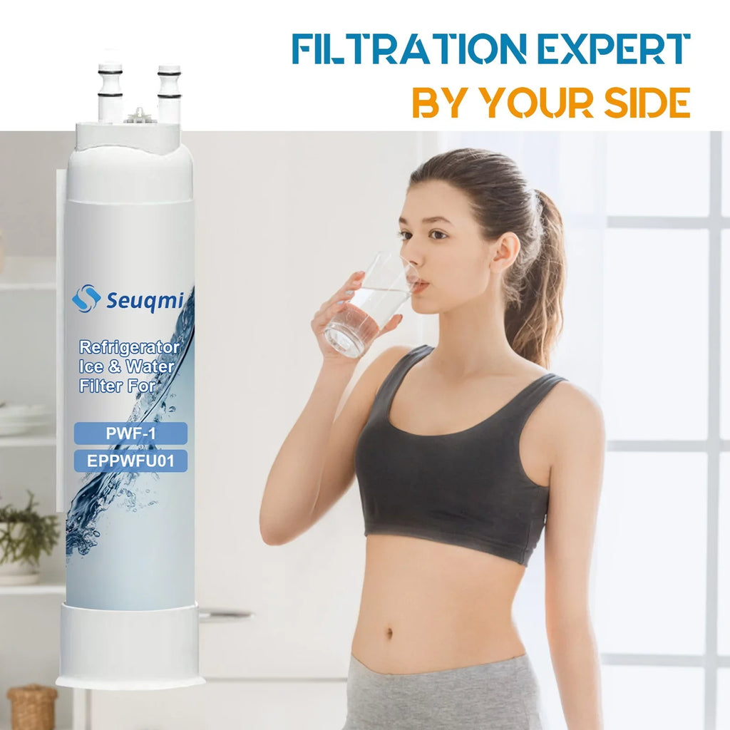 Seuqmi with PWF-1 Frigidaire®PurePour water 2Pack brand filters ice compatible are and FPPWFU01