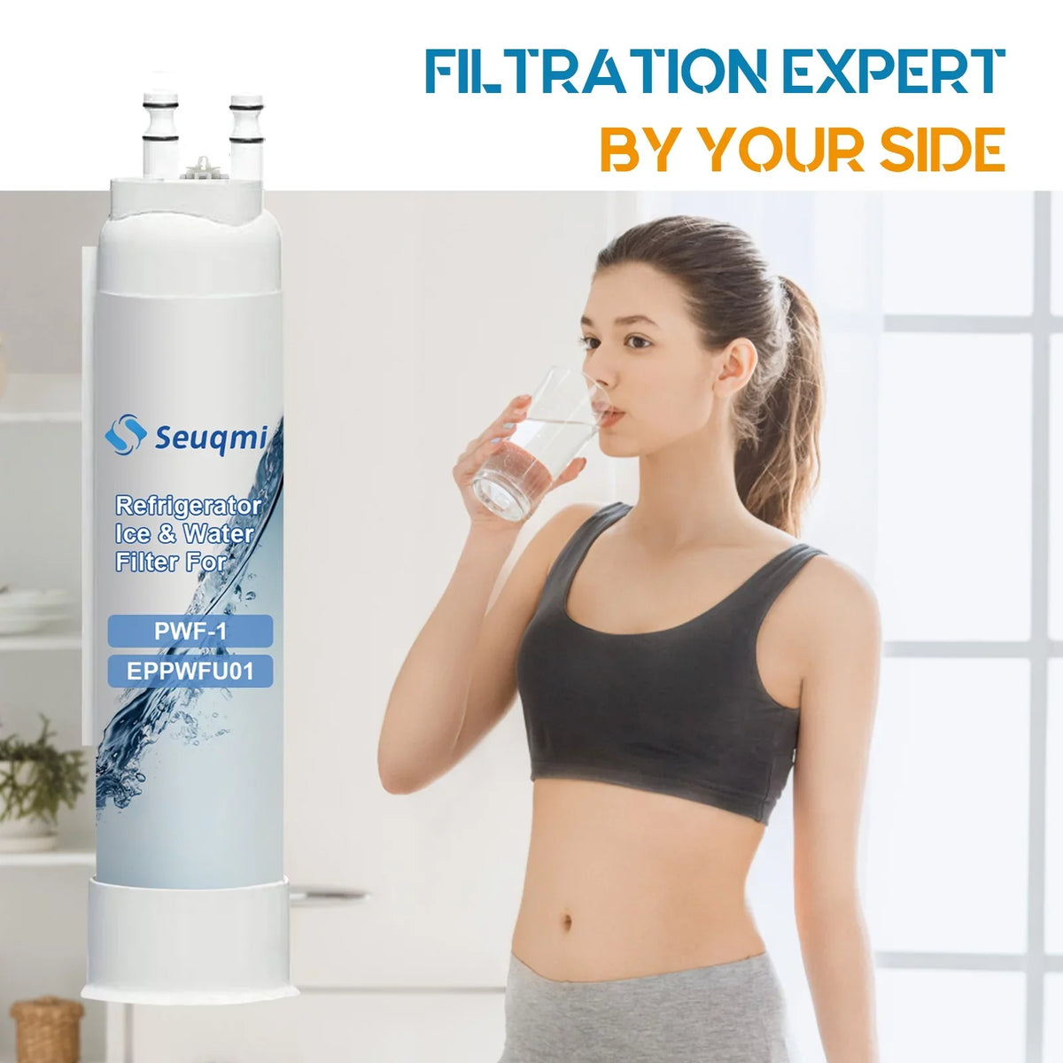 Seuqmi with PWF-1 Frigidaire®PurePour water 2Pack brand filters ice compatible are and FPPWFU01