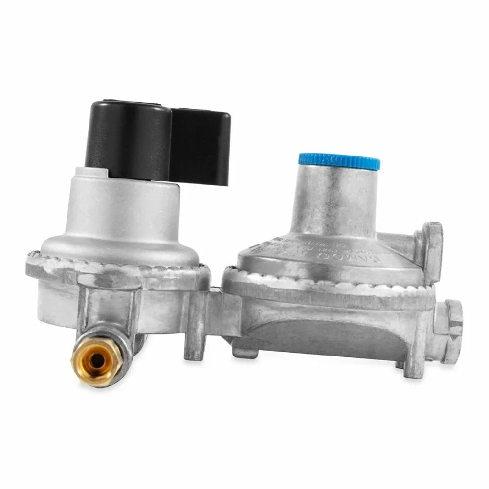 Maintains to a Tank Auto With RVs Regulator- Full For Propane with Dual Propane Double-Stage Tanks Empty Change Auto-Changeover Pressure Hookups, From Constant Camco Gas (59005)