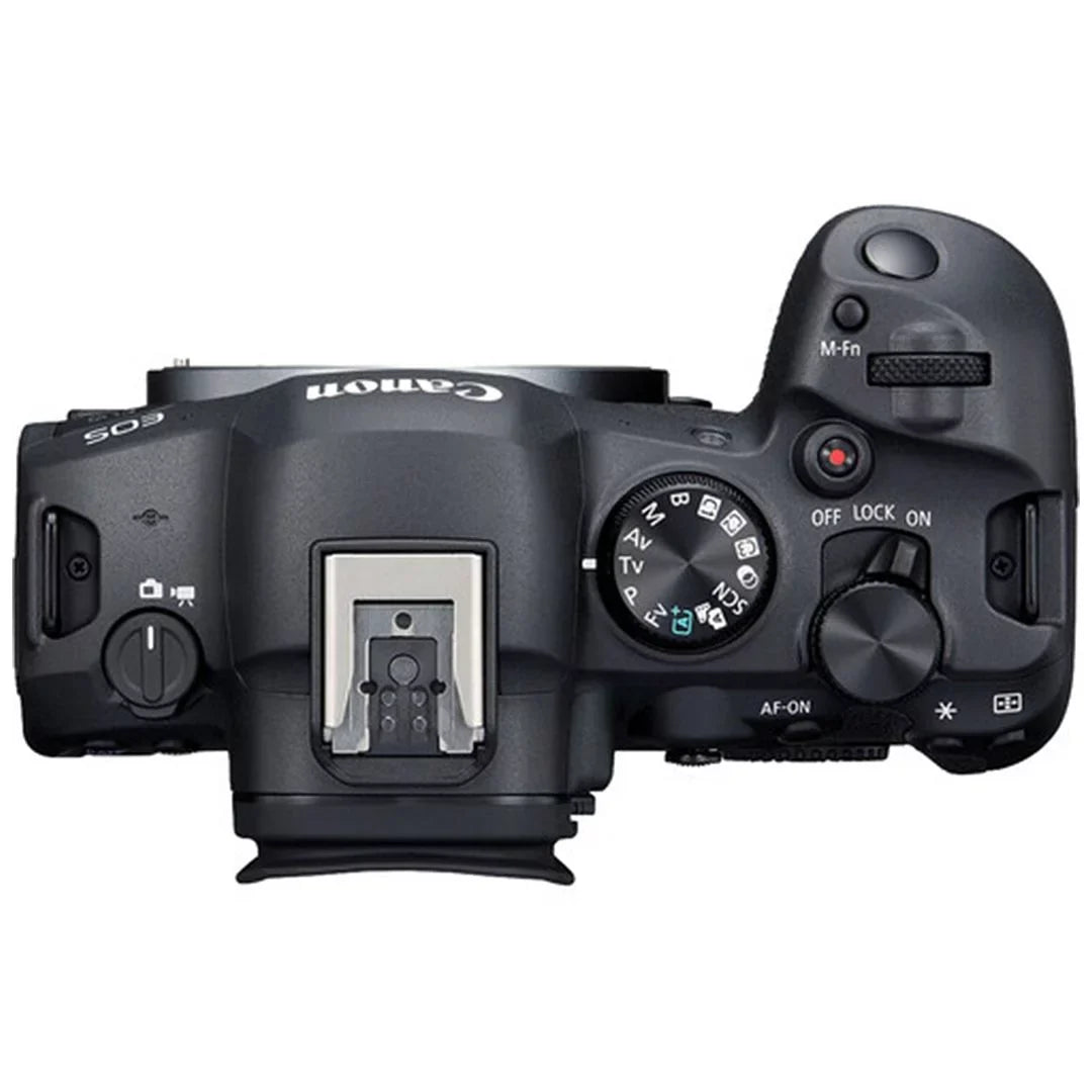 with Case Mirrorless + Mount Lens + 75-300mm 24-105mm Flash Card ZeeTech Adapter Canon Bundle RF + + EF R6 Memory LED + SanDisk Accessory II 32GB + Mark EOS Camera