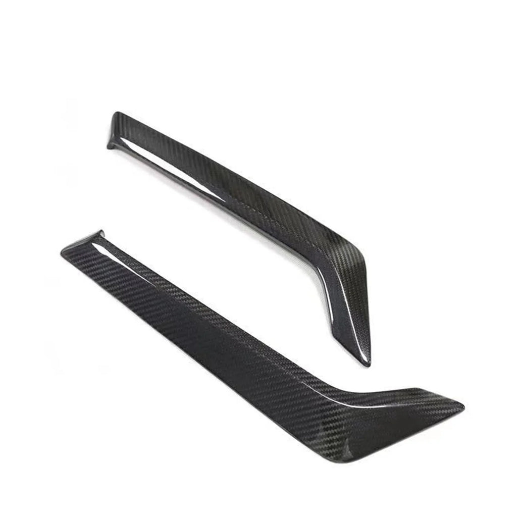 Infiniti Kit For Q60S Q60 Carbon Fiber Side 2015-2022 Vent Air Fender Cover 2019 Black