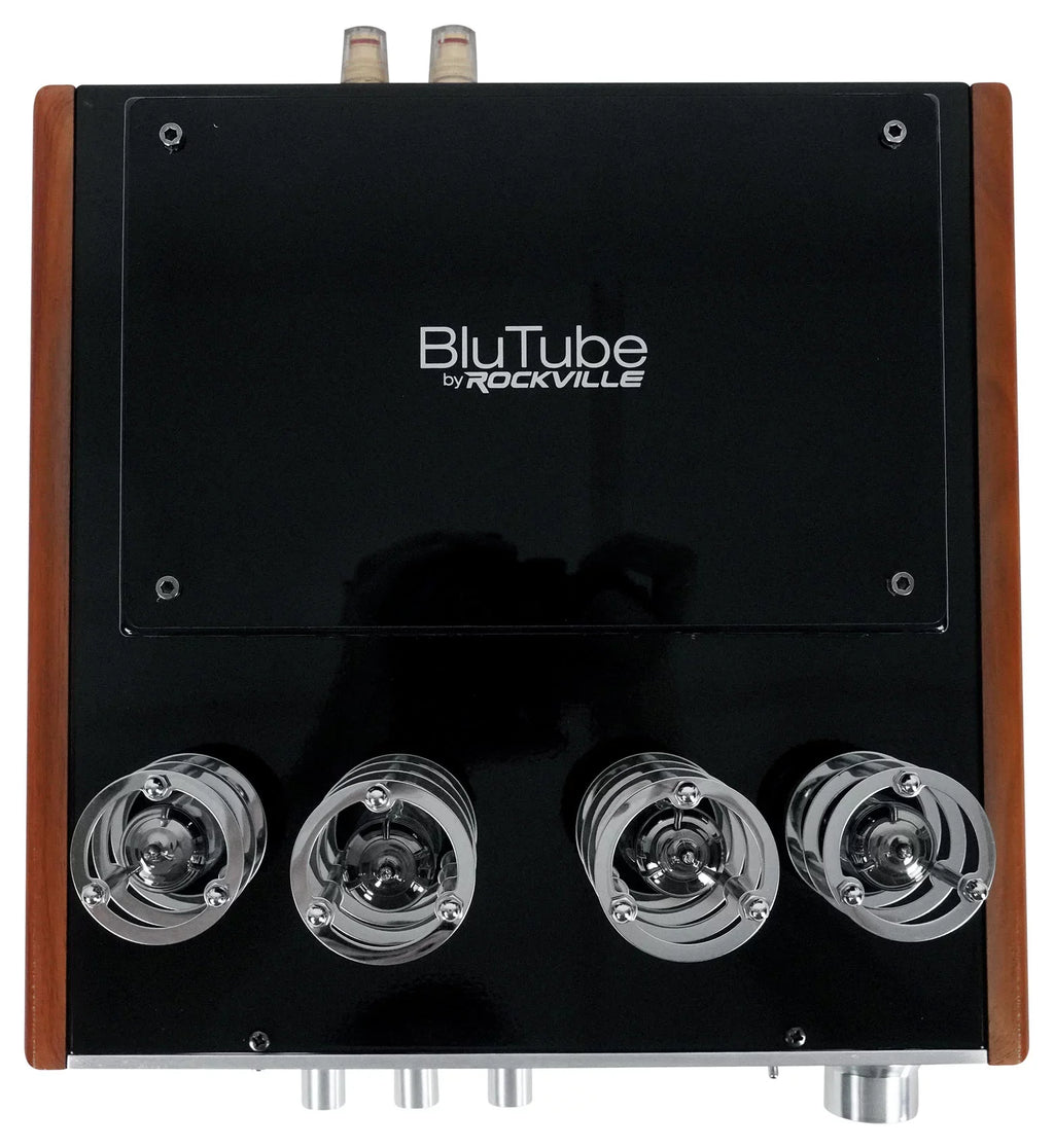 BluTube Bluetooth Tube + Tower (2) Speakers Amplifier/Home WD Rockville Receiver