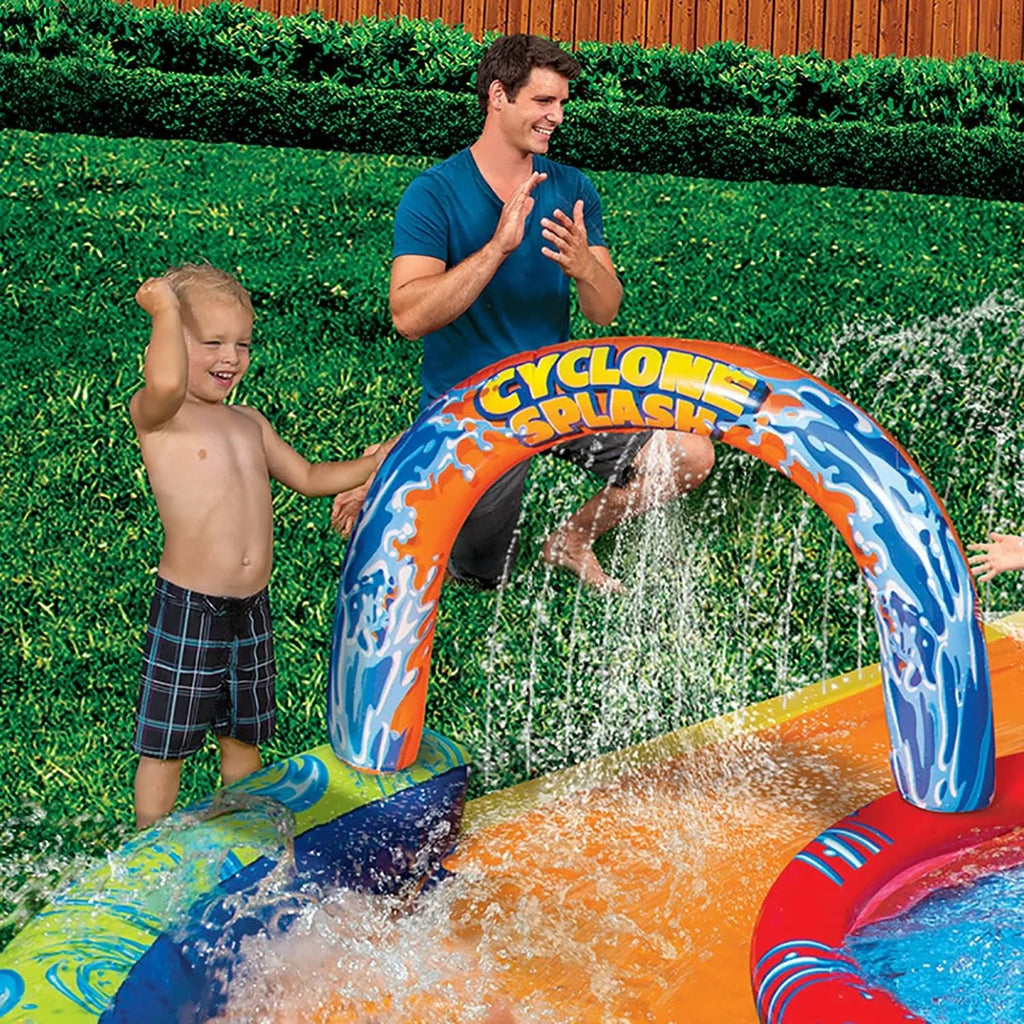 Bop Cyclone Pool Battle Banzai & and Inflatable Bumpers Gloves Splash Pack