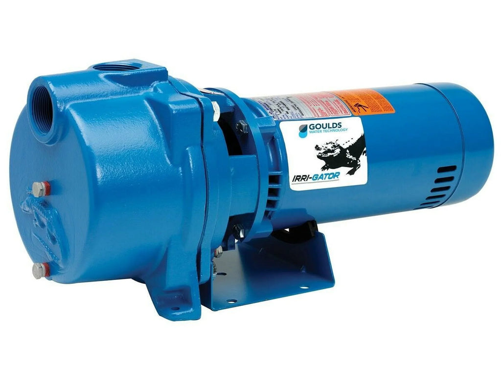 Centrifugal IRRI-GATOR Phase, NPT 105 Self-Priming Pump, 1-1/2" Volts, Suction, Discharge HP, 3 GT30, NPT 230 GPM, 1 1-1/2" Goulds