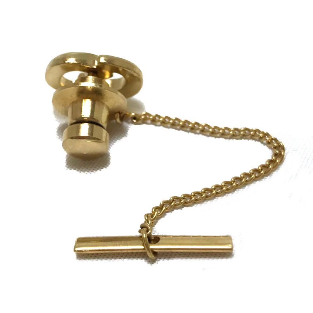 (Good) men cuff Dior gold set tack tie Christian Pre-Owned