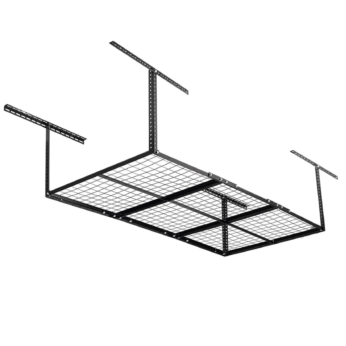 Organization Mount 41" 20" 6' Loading Metal Wire x Attachments Adjustable Bikes System, Storage Titan 500 Garage Equipment Rack, to 3' for Bins Grid Overhead LB with Ceiling Storage Height, Capacity,