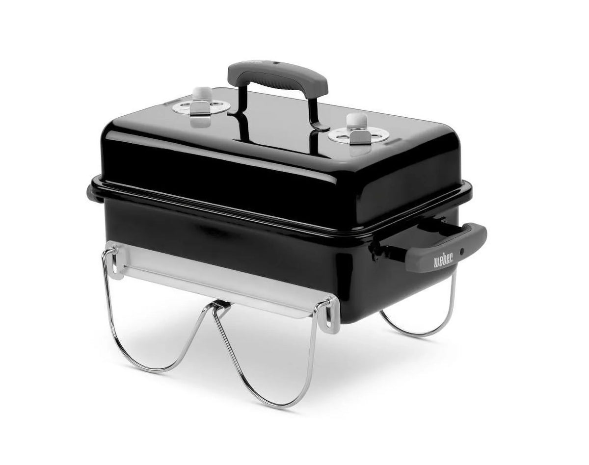 Black Weber Charcoal Grill, Go-Anywhere