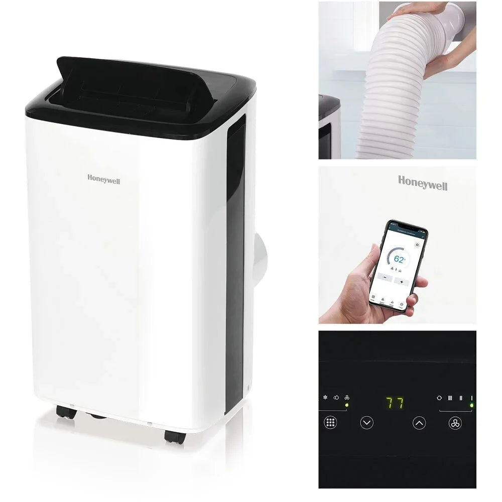 with Smart Honeywell WiFi BTU Dehumidifier Portable Air Control, 10,000 & HF0CESVWK6 Voice Conditioner
