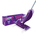 5 Kit WetJet Pads, Mop Swiffer 1 Mop, Floor Solution) (1 Cleaning Starter