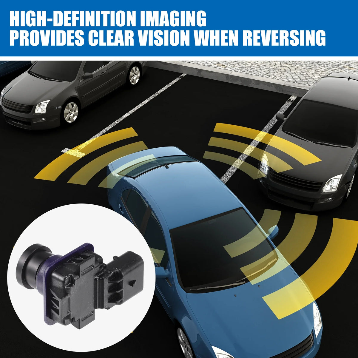 Assist Unique No.F2GZ19G490A Camera Edge for Wide Ford Rear 15-18 Bargains View Reverse Up Car Back Park Camera Angle