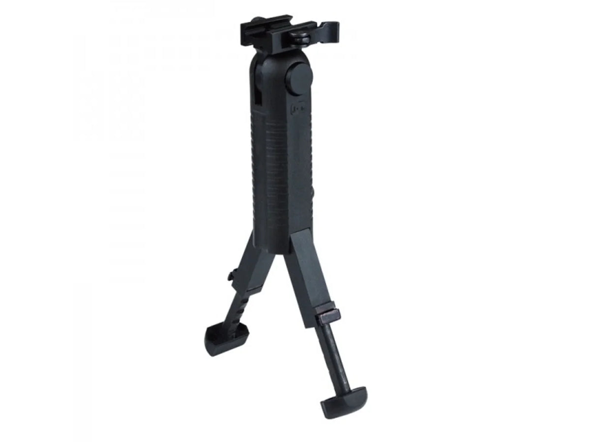 Lion Black 5-position Folding Gears Bipod, Bipod Grip QR