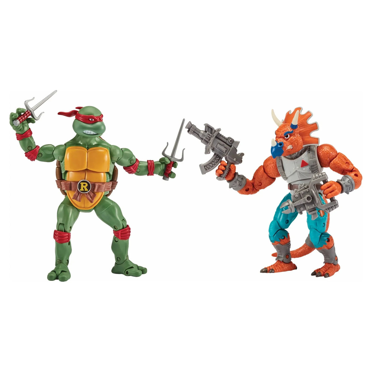 Tricereton Turtles Teenage Set Figure Raphael Mutant Ninja Action vs.