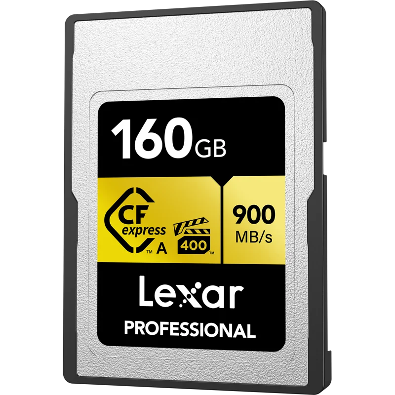Memory Pro Card, of Pack 2 Lexar Type R900/W800 160GB CFexpress A Gold