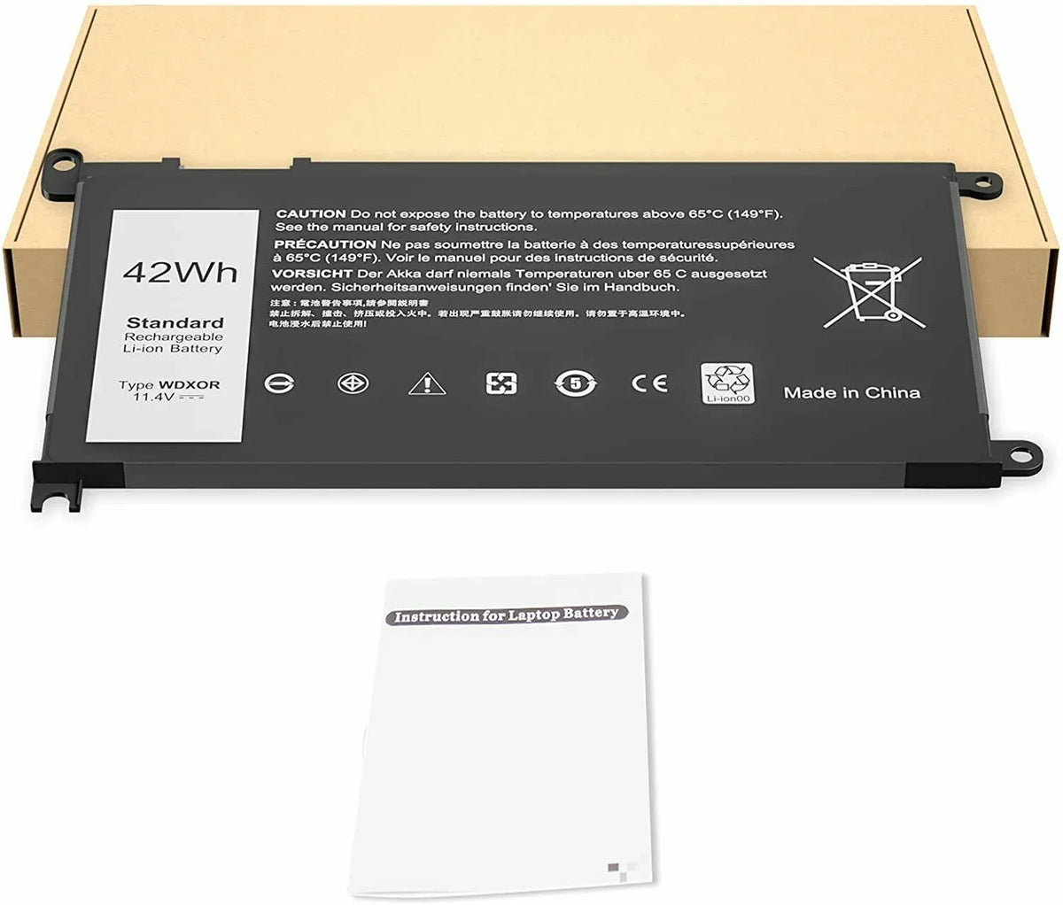 P69G P75F 5568 13 15 7368 DELL WDX0R 5567 WDXOR For Battery Inspiron 7569 5368
