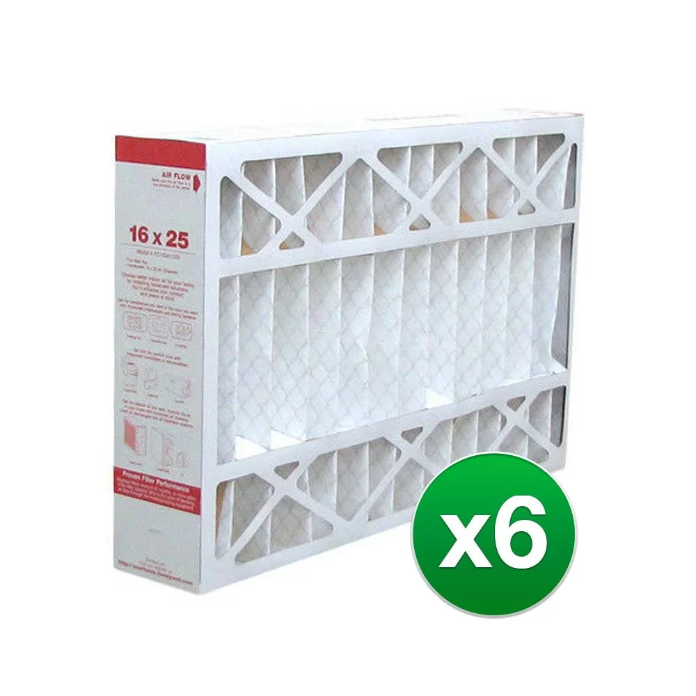 16x25x5 Air ALLERGY Pack) Replacement MERV 11 FC100A1029 Filter (6 - Honeywell