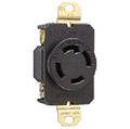Specification 125/250 Grade Single Blk Volt NEMA Mount Industrial Receptle Turnlok Flush Amp 30 3-Phase L14-30R