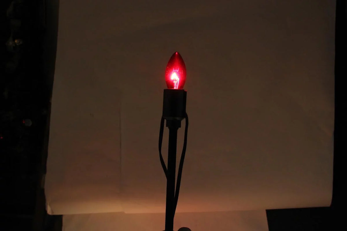 Pathway Clear Decor 15 Christmas Lighted C9 Set Red, and Northlight of Green Marker