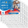 Filters Comparable MPR FILTERS Air 1200 Air HVAC MERV Filter FPR 1000, AIRX CLEAN & USA Electrostatic Pleated Furnace Pack to Premium 28x30x2 AIR. Made WICKED 11 Conditioner 28x30x2 by MPR 6 Filter 7