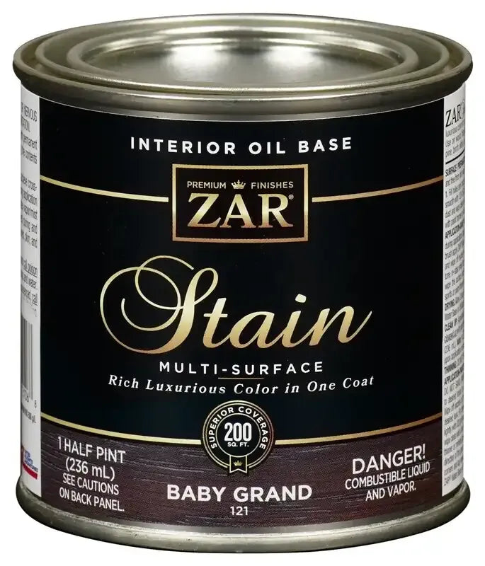 1/2 Based Wood Baby 121 Oil Stain Zar Grand Pint Interior