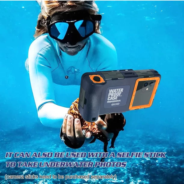 Diving P with Photo Protective Case Z 6.9 to Up And UrbanX Underwater Housing Video Professional Surfing Smart for Lanyard all Swimming Inch Phones Waterproof [15m/50ft] Snorkeling LCD