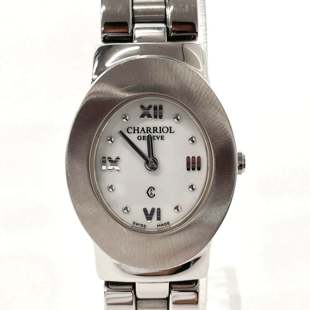 Watch F3102467 AZURO300900 Women's Stainless Silver Steel Azzurro CHARRIOL Pre-Owned (Good) Charriol