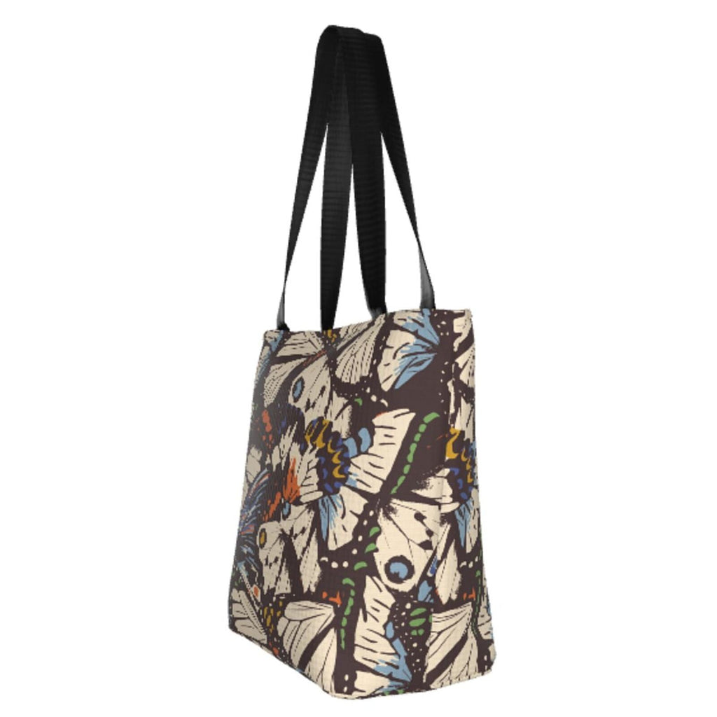 Women'S Tote Butterflies Handbags Vector Bag Lukts Bag Shopping Large Capacity Bag,Shoulder Hobos