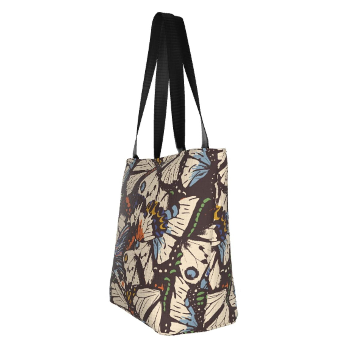 Women'S Tote Butterflies Handbags Vector Bag Lukts Bag Shopping Large Capacity Bag,Shoulder Hobos