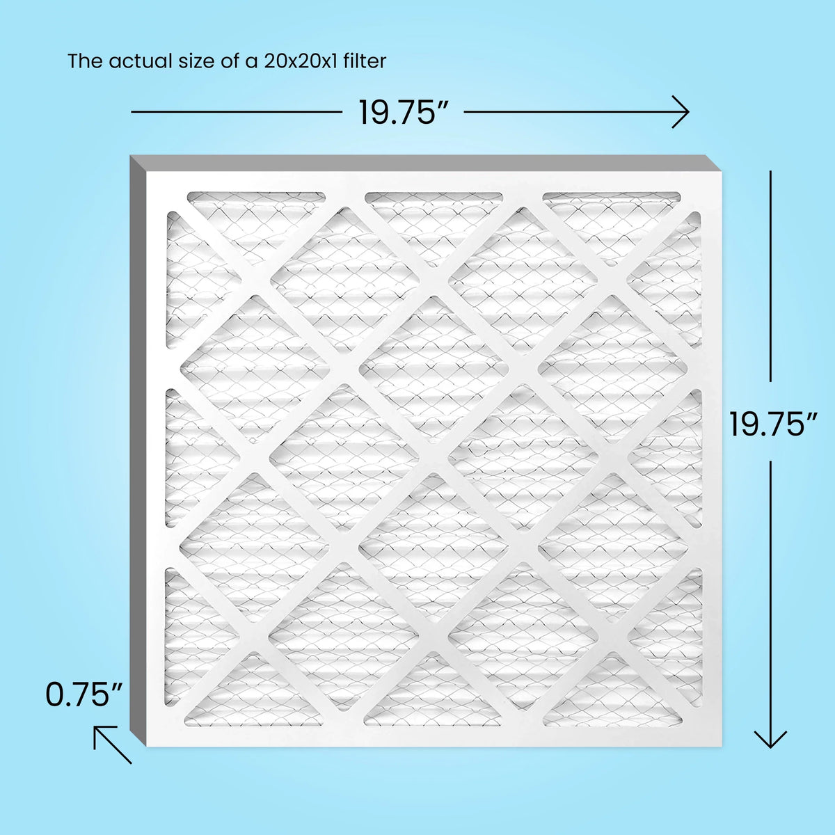 Mint Furnace Air AC Air, Filter, 6-Pack Filter, 20x20x1 13, 1500, MERV Air MPR