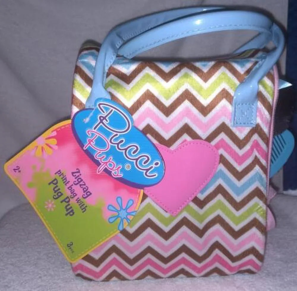 with Print Zigzag Pup Pucci Pups Bag PUG