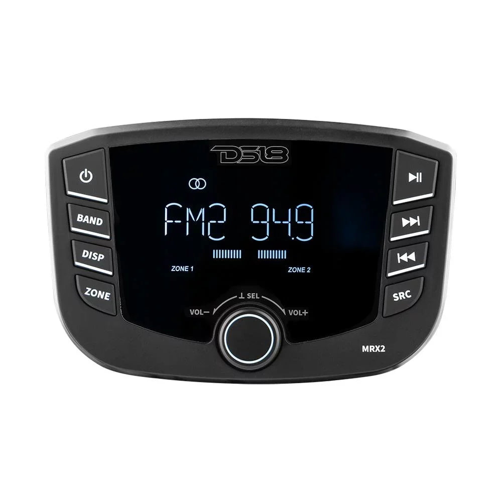 Marine Round Lights, HYDRO DS18 and MRX2 RGB 2 with Headunit Zones, Bluetooth