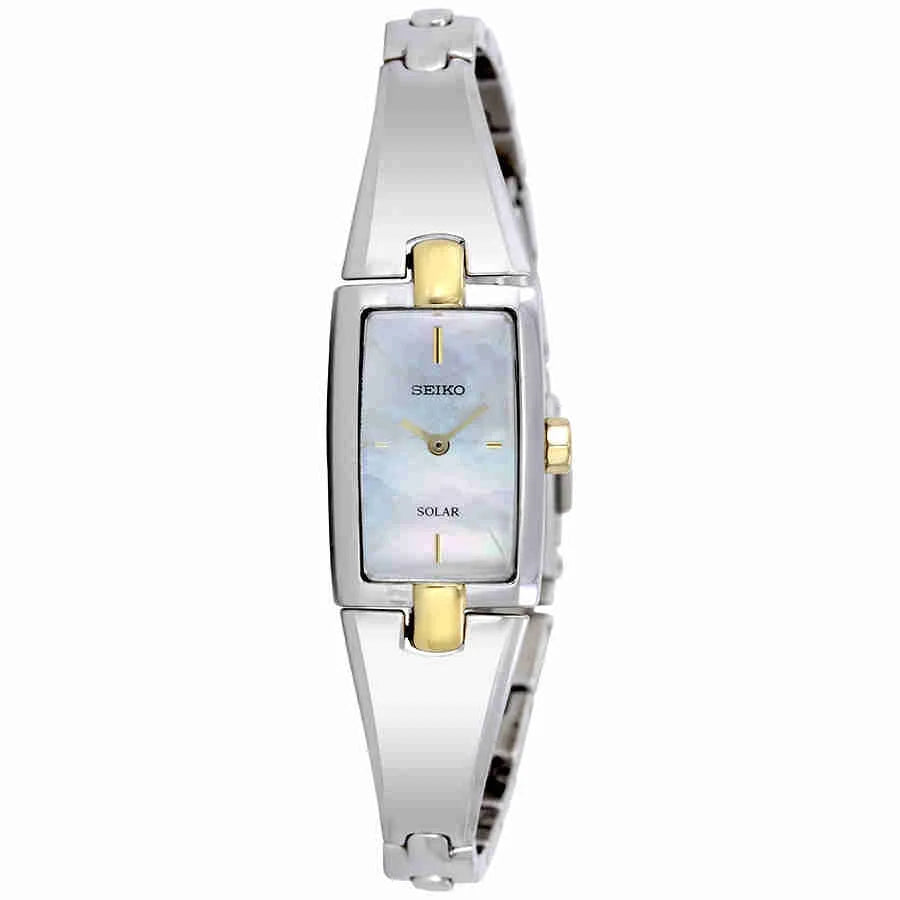 Reserve Two SUP218 Core of Power Mother Solar Dial Watch Seiko Steel Pearl Tone Women's