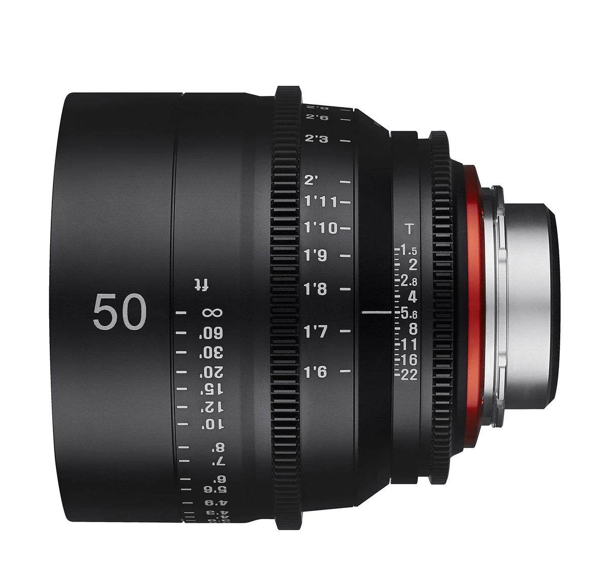 EF Xeen T1.5 Lens Rokinon Cine 50mm XN50-C Professional for Canon