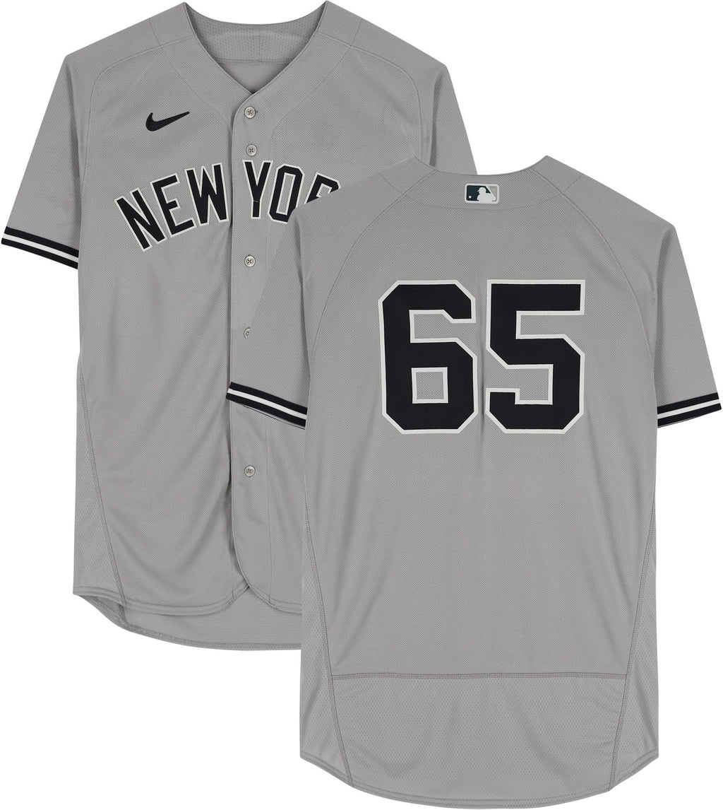 Cleveland Nestor New Cortes York Yankees on Gray Indians 16, Player-Worn Fanatics Authentic 2022 vs. Jersey Certified #65 October -