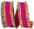 5 Ribbon 93923W-222-40D, Reliant Ribbon, Inch, - Fuchsia, Yards 2-1/2