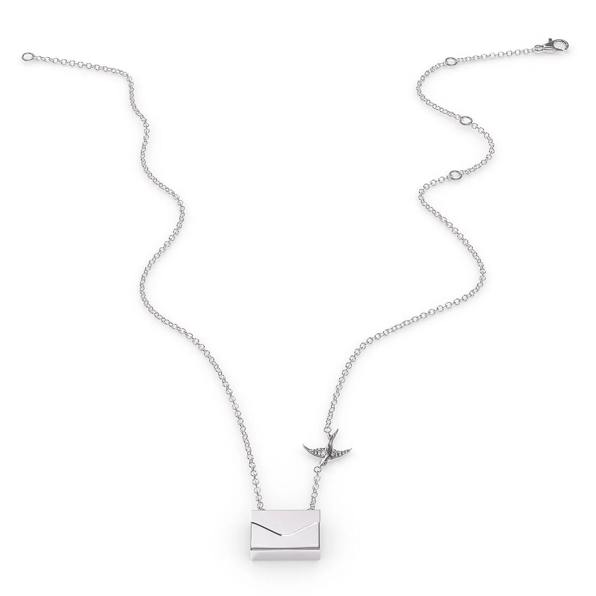 Pennsylvania Ski silver a Resort - Envelope Necklace Resort in Locket Neonblond Ski Camelback