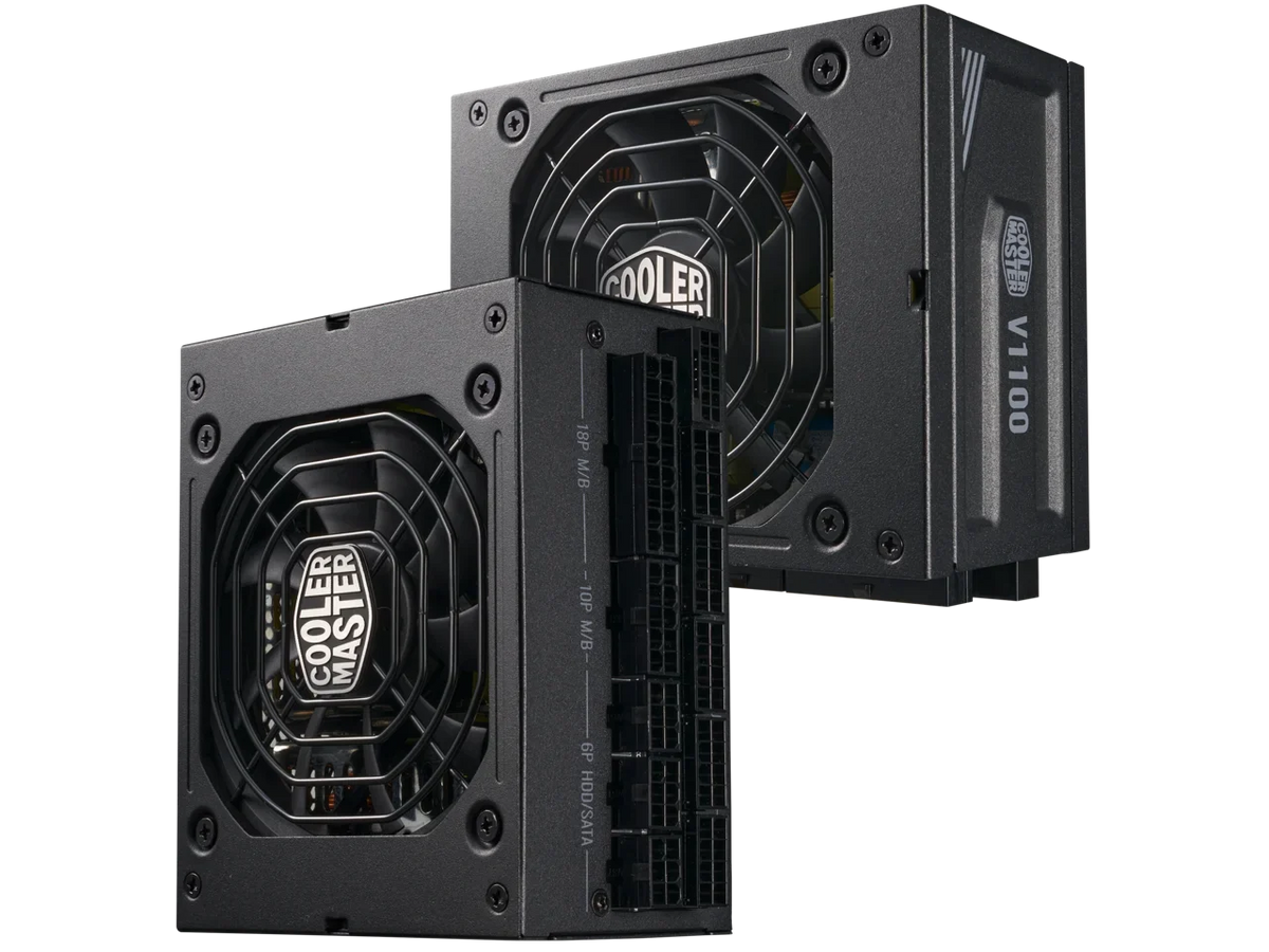 (MPZ-B001-SFAP-BUS) Form SFX Modular, SFX, Fully Bracket SFX Efficiency, 1100W 80+ Platinum Master Fully ATX V1100 Cooler Included, Platinum ATX3.0, Factor