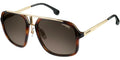 Navigator Sunglasses Carrera Havana/Gold-Tone - Men's CA1004S-02IK-HA