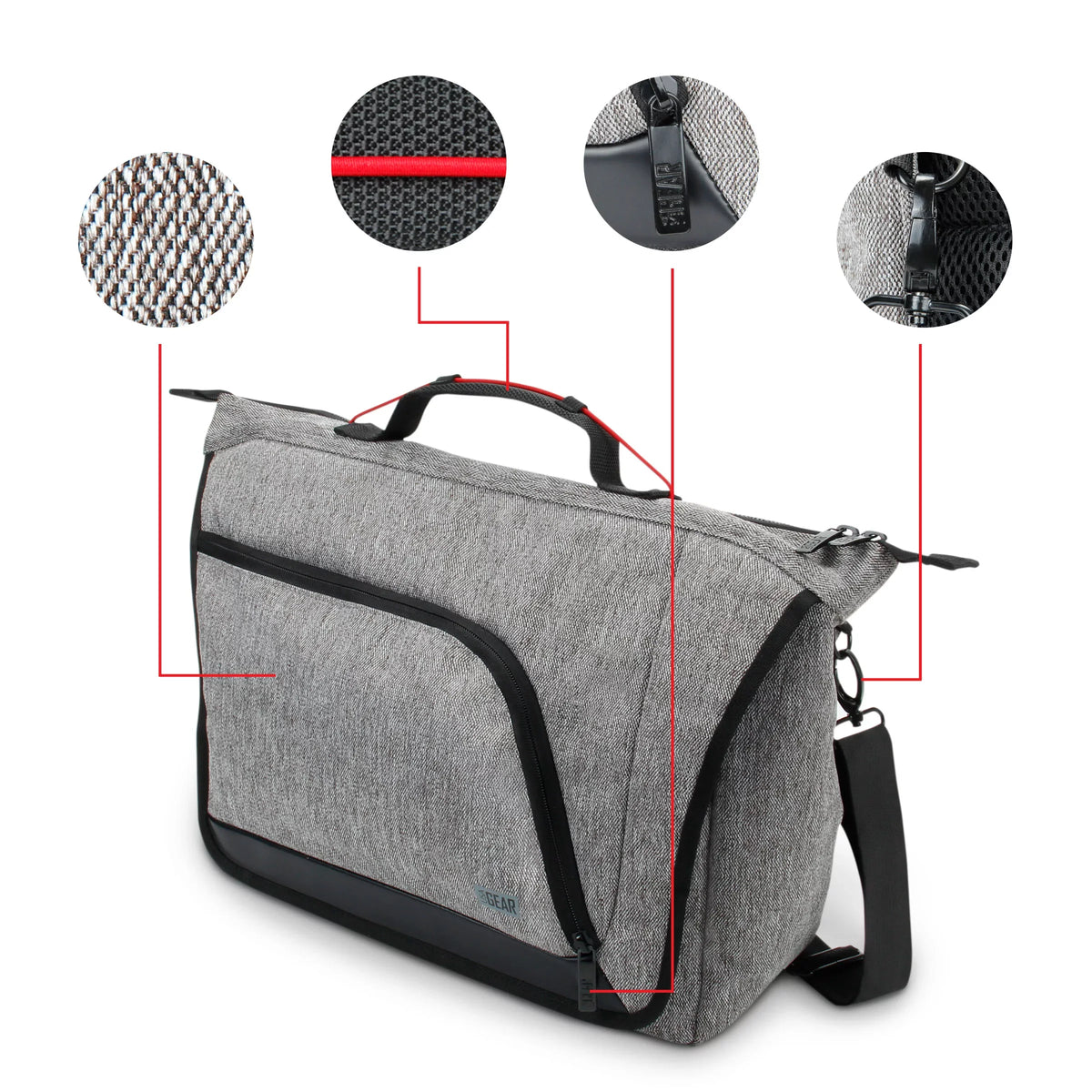 Bag Tattoo Kit Holds Dividers, Machine, Ink Equipment Weather Case - Customizable with Power Resistant USA Tattoo Supply, Professional Tattoo Supplies Bottom Messenger Gear - More & and Only Gun Set,