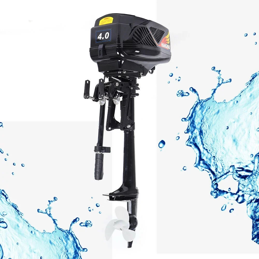 4HP Fishing CDI Electric Boats Outboard Heavy Boat 48V Duty Outboard Motor for Boat Miumaeov Motor Engine Fishing Engine 1000W Outboard Boats Outboard Mount Motor Electric Inflatable