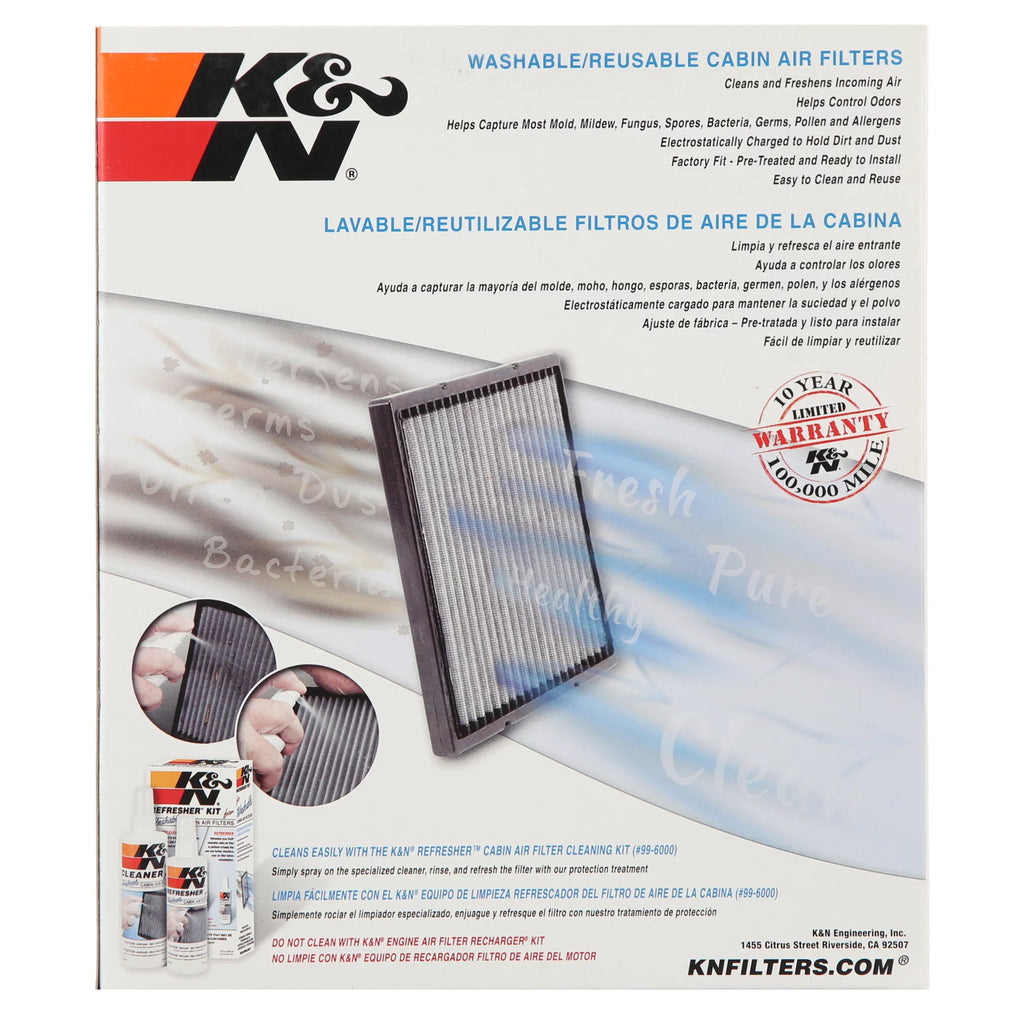 your SONATA, select: Washable Reusable for Kia SANTA 2006-2010 Freshens Cabin & FE and Hyundai, Filter HYUNDAI Fits Incoming K&N VF2010 Cleans HYUNDAI Air 2011-2012 Air