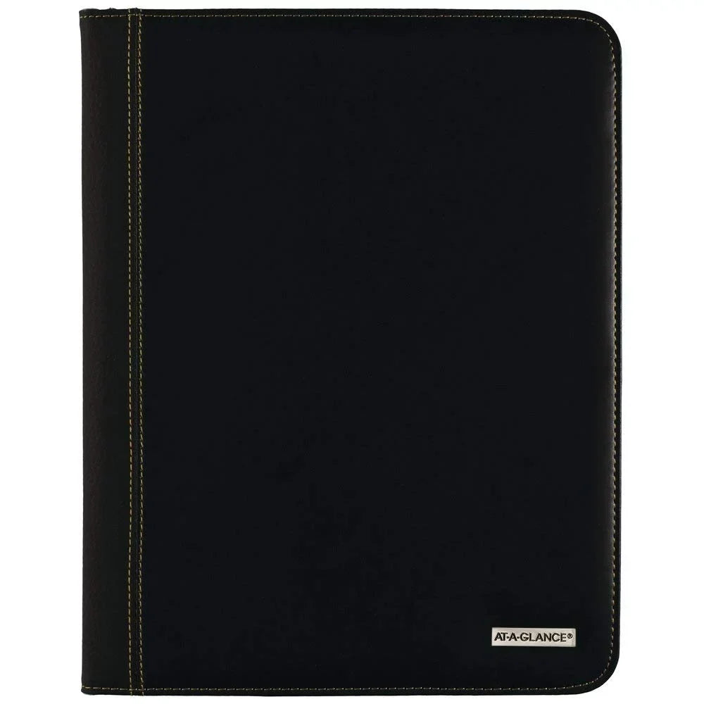 2021 AT-A-GLANCE® 2020 Black, 11", Executive Monthly Padfolio, x 13-Month to 9" January January