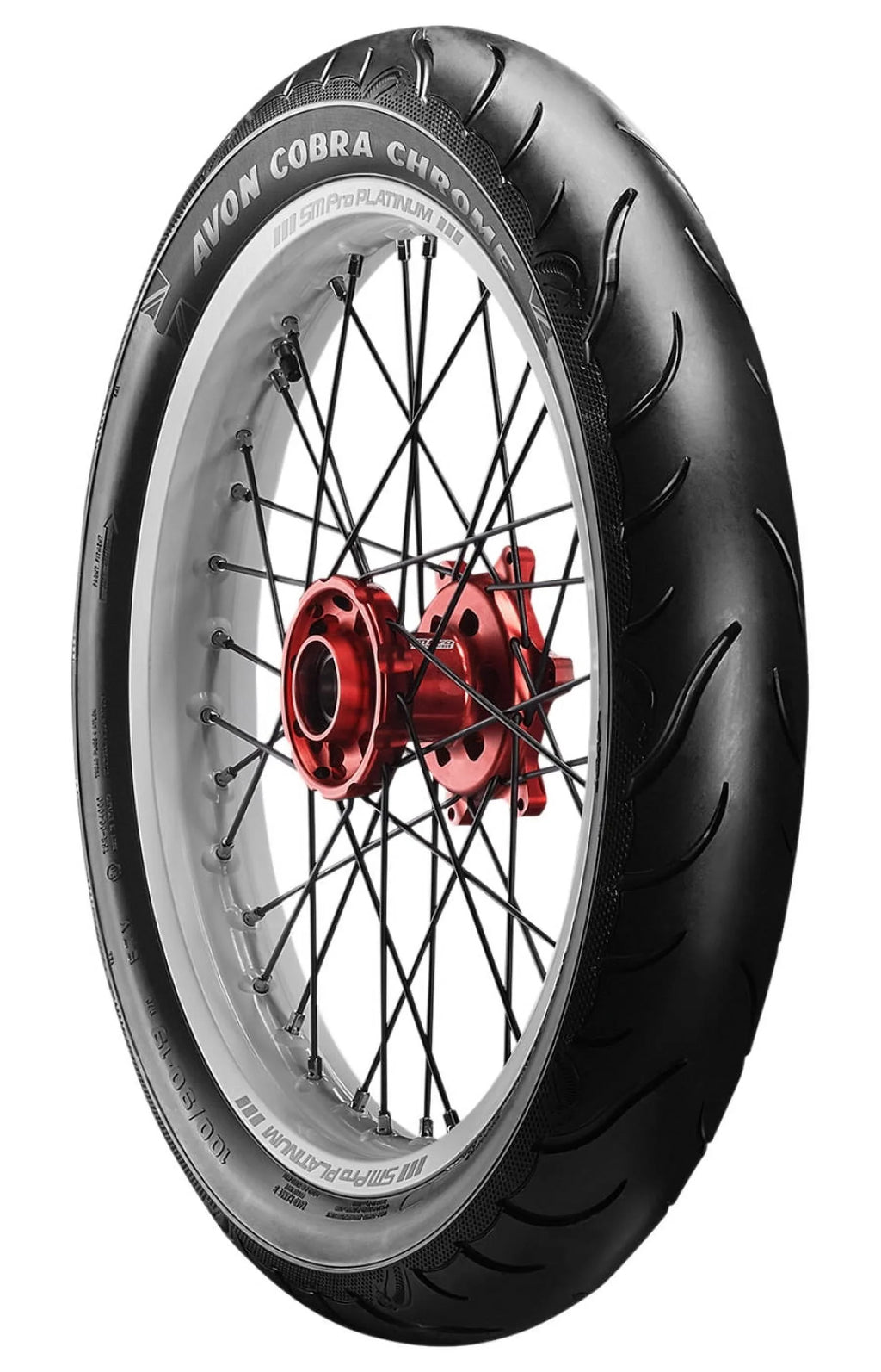 Cobra Front (638183) Tire 90/90-21 AV91 Avon Chrome