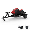 Black YAMAHA Trailer Rain, Wave - UV Sun, Protects from - Straps - Runner Trailerable RED Includes Weather Bag Storage Weatherproof For And Ski FX And Jet More! Color All / Cover - 2006-2011 Rays,