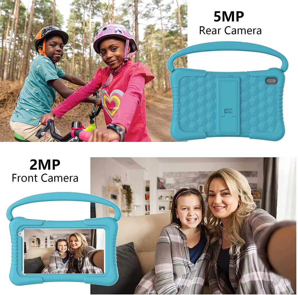 Tablet Software YouTube 11 Kid-Proof Tablets Kids Games Kids 32G Tablet Camera Tablet Parental Kids Toddler 2GB Dual inch Control, Pre-Installed Netflix. Kids RAM 7 with Android Educational WiFi for