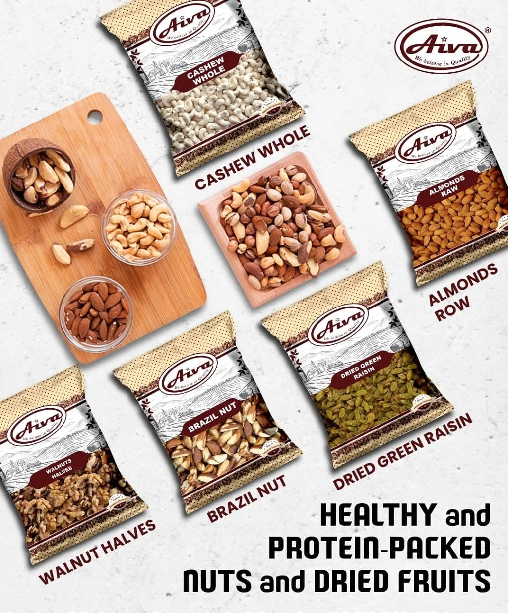 & Almonds salted Roasted