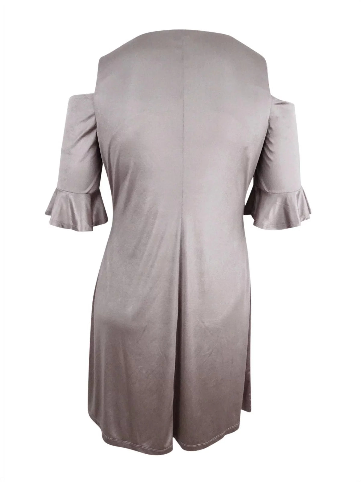 16 Hilfiger Tommy Shift Womens Metallic, Dress, Cold Shoulder